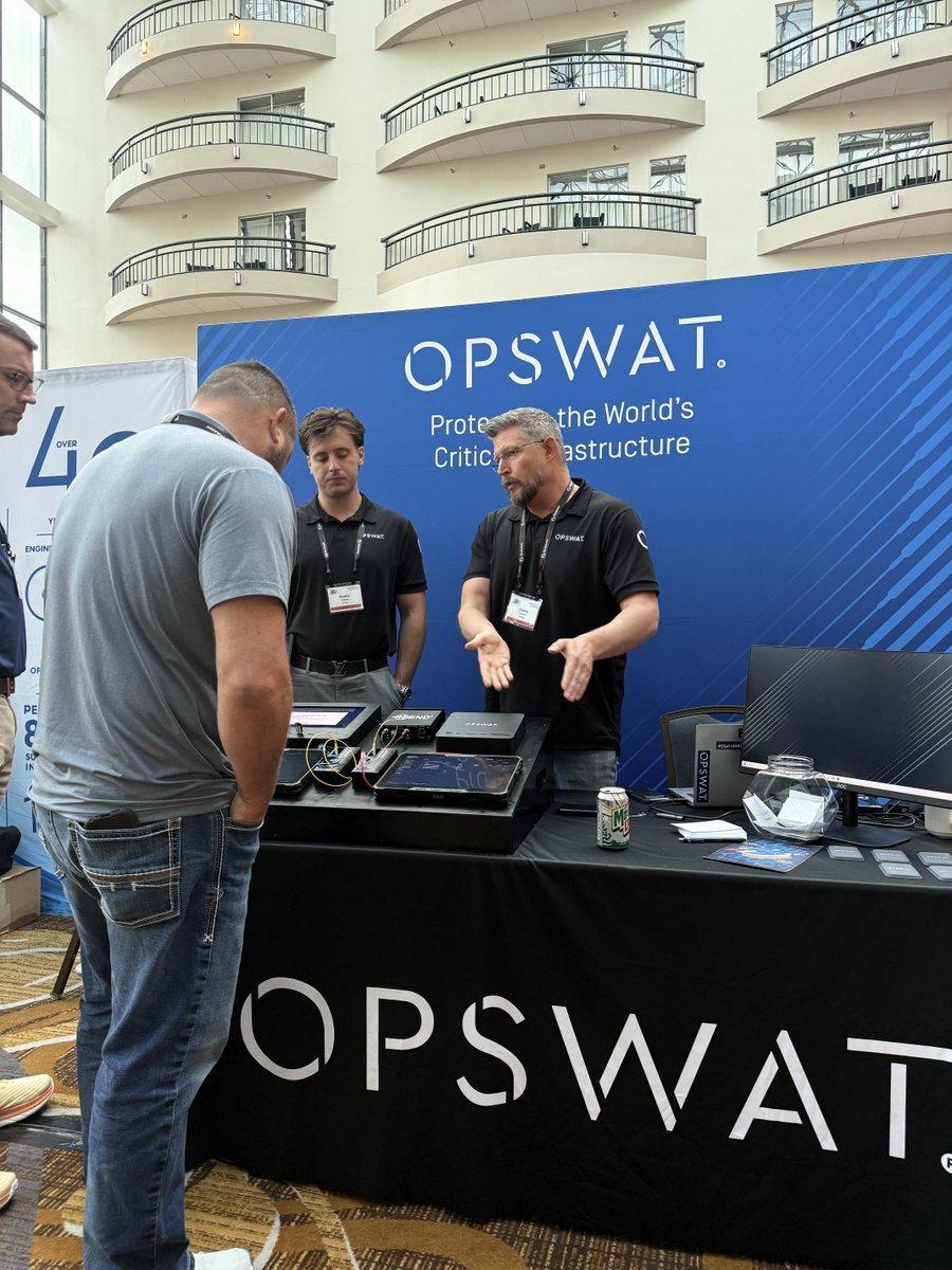 OPSWAT's tweet image. The OPSWAT team had an incredible time at #NITSL 2025.
From powerful presentations and hands-on demos to conversations with attendees, it was a packed few days of connection, education, and insight. We also hosted a dinner where we had the chance to dive deeper into the…