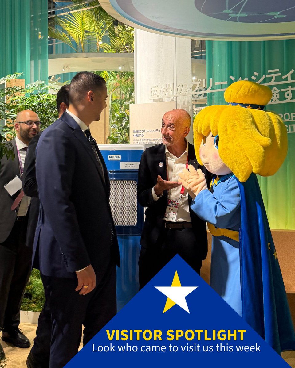 euatexpo's tweet image. Another great week at the EU Pavilion! 🇪🇺
We welcomed
🇲🇹 Ian Borg,
🇯🇵 Expo Grandma Tomiyo Yamada,
🎬 Naomi Kawase
Each bringing unique voices on unity, innovation & culture. 🌍
#EUatExpo #EXPO2025