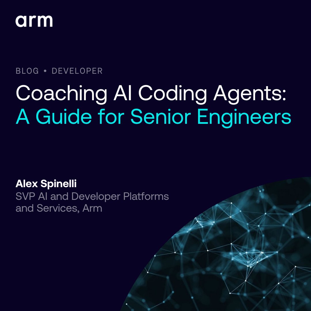 ArmSoftwareDev's tweet image. Great read for senior engineers navigating AI tools in their workflows! 🔥
In this detailed guide, we break down how to coach AI coding agents to produce high-quality, production-grade code, using AI tools like @Replit and @windsurf_ai
okt.to/N35HDt