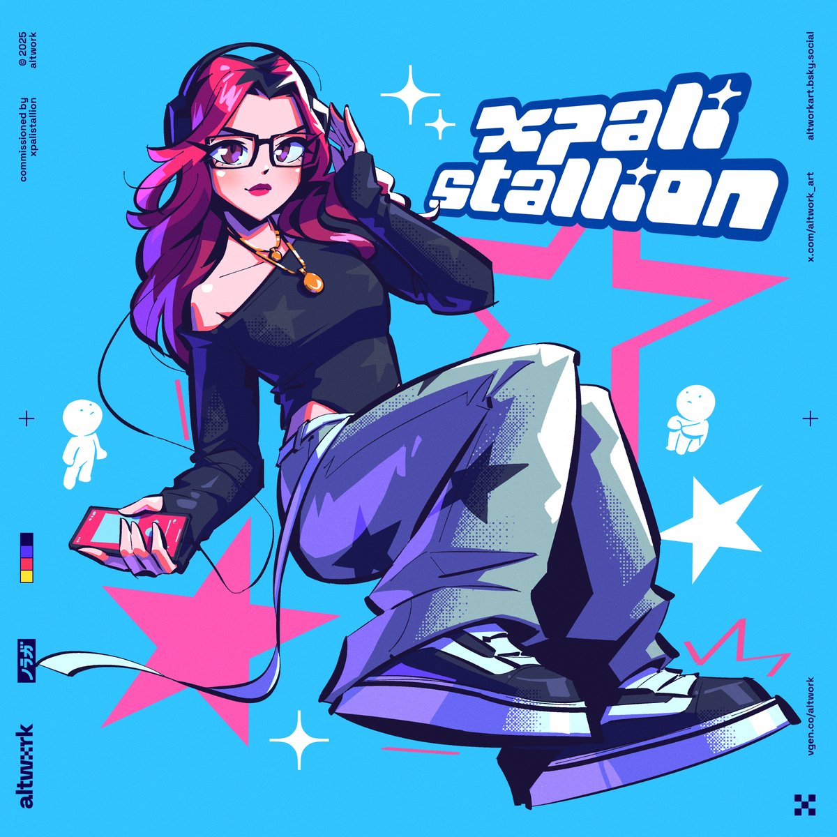 xpalistallion's tweet photo. I've actually never looked cooler!! 😍⊹₊⟡⋆

thank you sm @altwork_art https://t.co/uT7zTKxZZ1