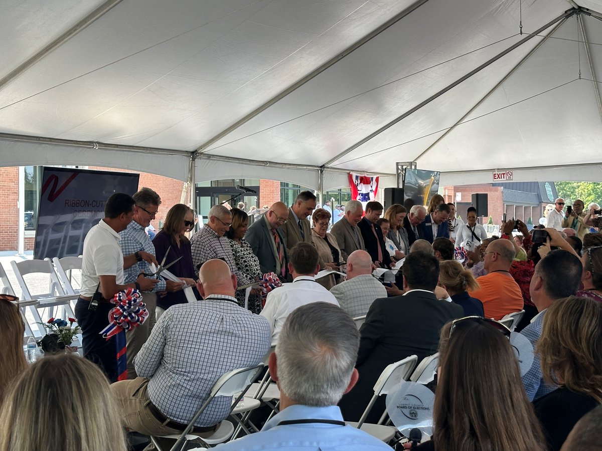 Earlier this week, our team attended the grand opening of the Summit County Board of Elections' new facility! 

We're proud to have contributed to a project that will provide an enhanced and efficient voting experience for the community. ideastream.org/government-pol…