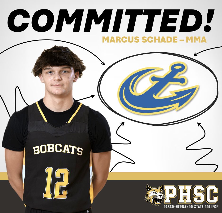 AthleticsPHSC's tweet image. COMMITTED. Marcus Schade of the Men’s Basketball Team has committed to Maine Maritime Academy!
PHSC Athletics wishes you the best of luck in your future endeavors. Go Bobcats! 😼
#BackTheCats 🐾