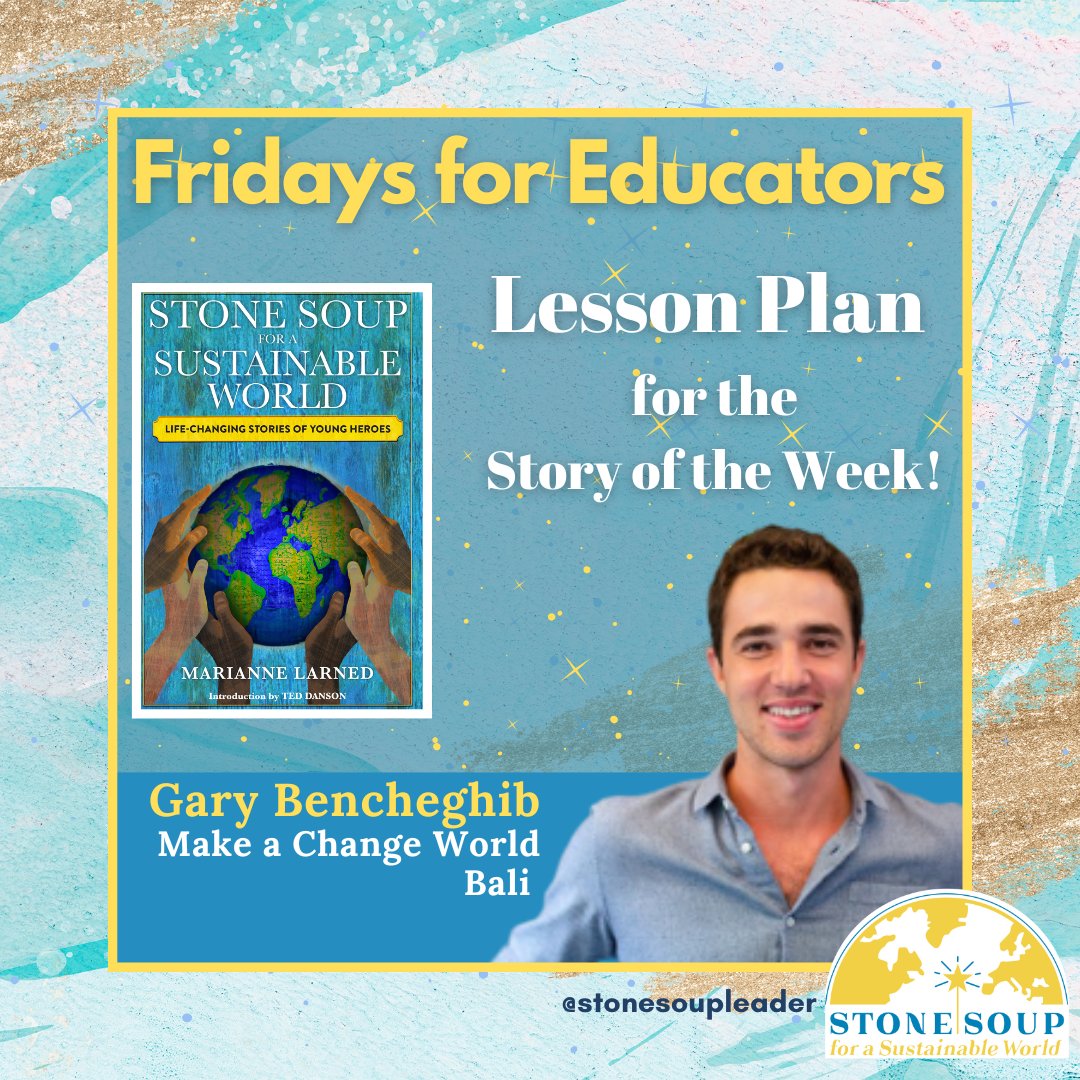 stonesoupleader's tweet image. EDUCATORS: This FREE #LessonPlan gives you great ideas for how you can inspire your students to clean up beaches in your community.  Classroom #activities show them how plastic in the U.S. too often end up in Bali.
 
stonesoupleadership.org/storage/2024/0…