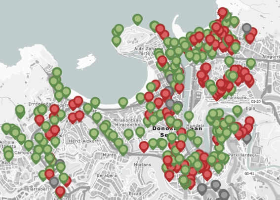 🚗 Denbora errealean kontsulta dezakezu mugikortasun urriko pertsonentzat hirian dauden 353 aparkalekuen okupazioa 
➦ Kontsultatu aparkalekuak: labur.eus/LL0zT

#Donostia #SanSebastian #InfoDSS <a href="/DSSMugikortasun/">DSS Mugikortasuna</a>
