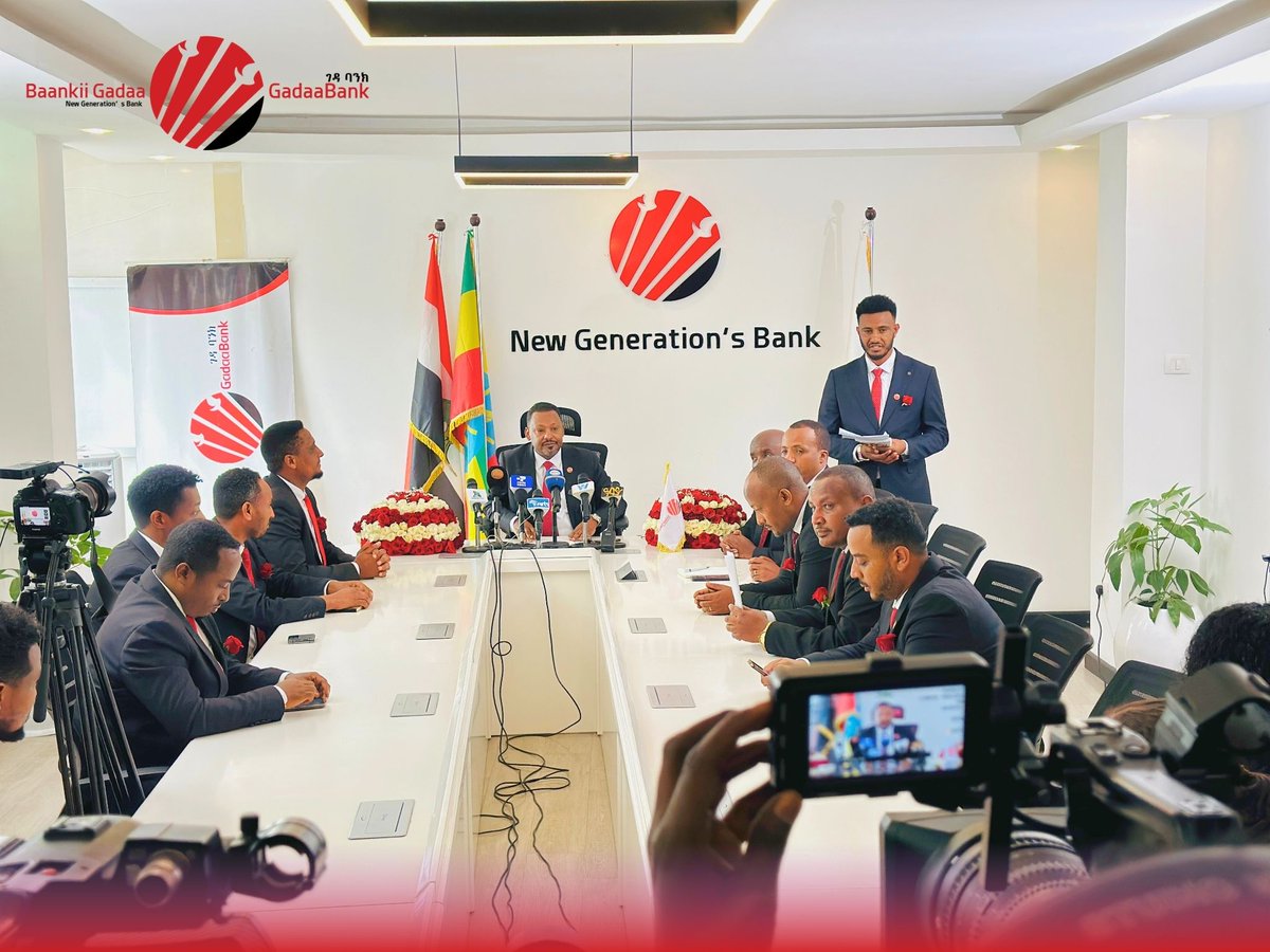 Gadaa Bank’s assets hit 10.1B birr in 2024/25 up 80%. Deposits rose 91% to 7.7B. Launched Gadaa Digital, aligned with capital market reforms, and boosted CSR efforts.