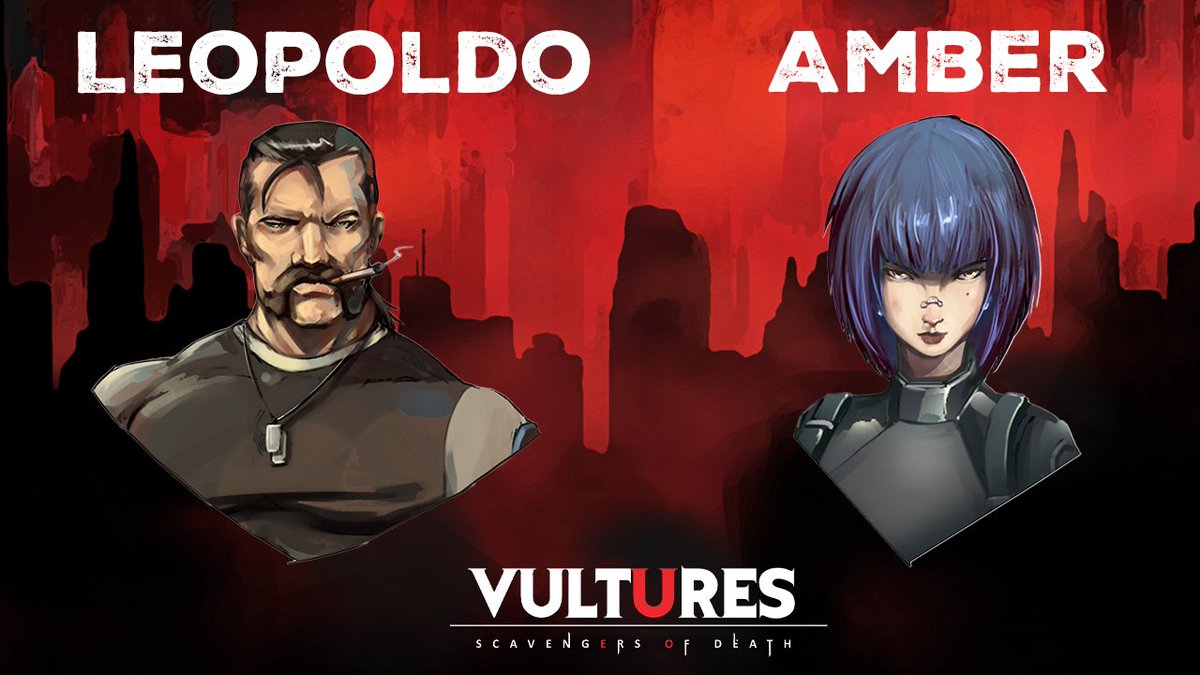 NEW DEMO for #TactiCon 🩸

Choose between:
- Leopoldo: Infiltrate the police station
- Amber: explore the underground wing of the psychiatric hospital

Play now on Steam: store.steampowered.com/app/2537470/Vu…