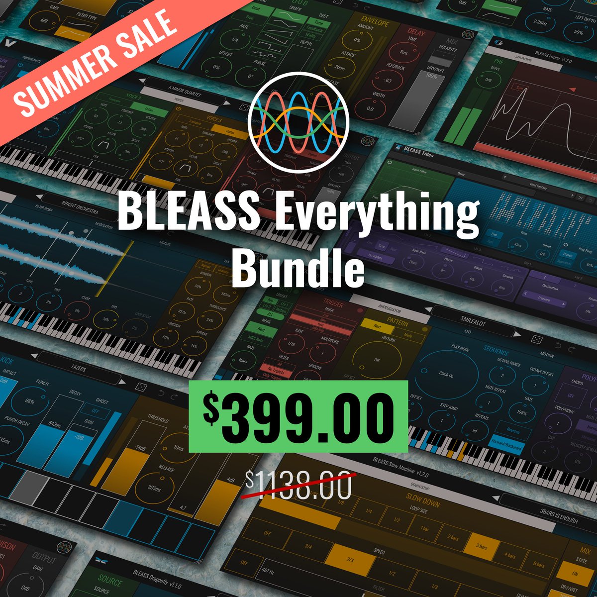 BLEASSapps's tweet image. 🌞 BLEASS SUMMER SALE 🌞 is still on and it's lit!
Deals are also available for iOS. Grab your favorite plugins now!
bleass.com/shop