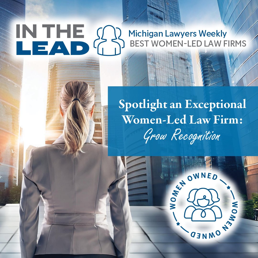 Know a powerhouse woman-led law firm? Recognize their leadership in In The Lead: Women-Led Law Firms!

These firms shape the future of law—let’s celebrate their success and amplify their voices!

Submit today! bit.ly/45Ere7R
 #WomenInLaw #LegalLeadership