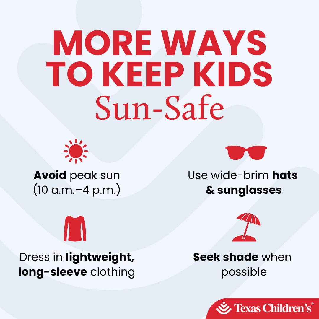 We’re sharing sun safety tips this July for UV Safety Month. 🌞 Help protect your child’s skin with the right sunscreen, smart habits, and regular reapplication.