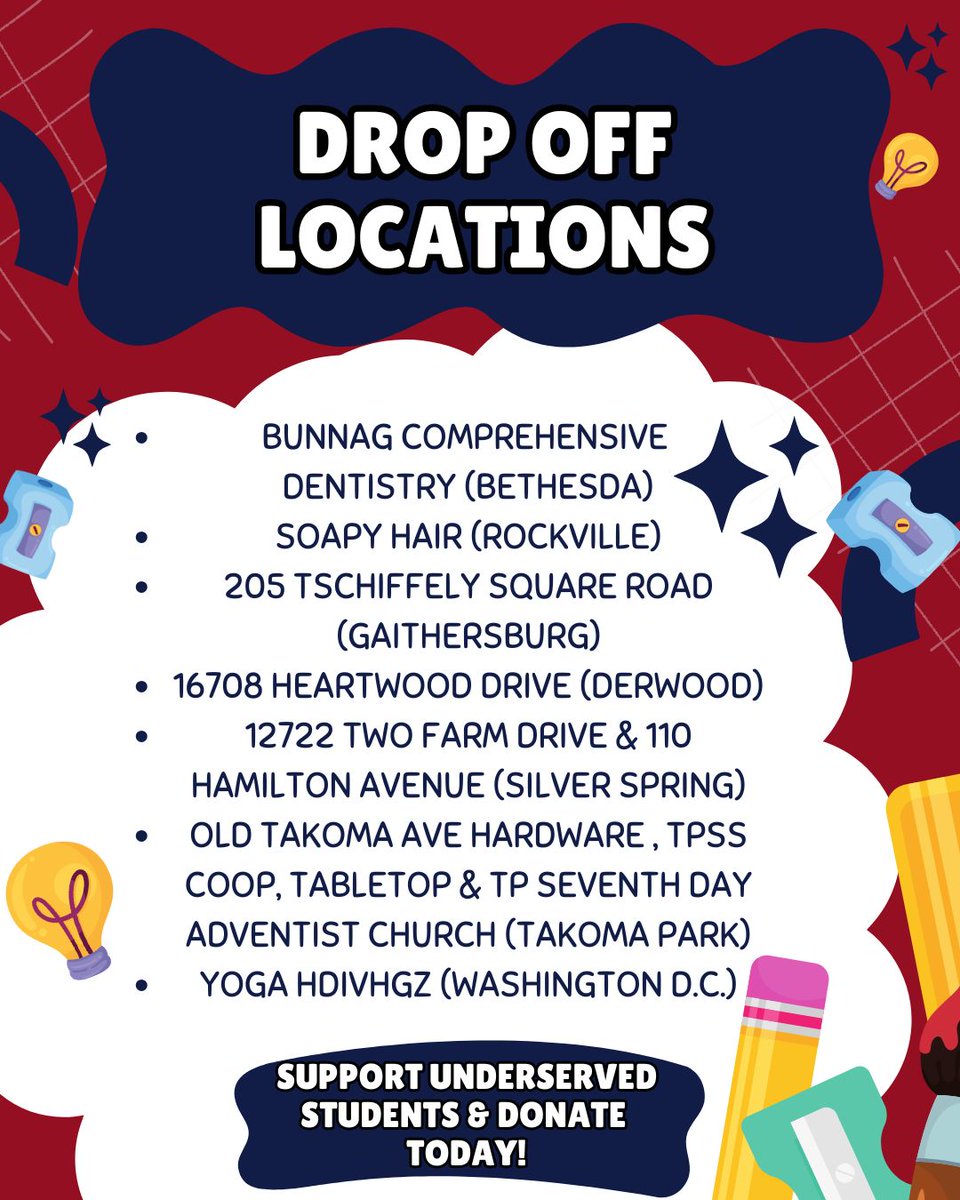Willcsmithjr's tweet image. Each year, Small Things Matter leads a powerful effort to equip over 2,500 underserved students in Montgomery County with the supplies they need to succeed. I’m proud to support their annual school supply drive. Donate today!
