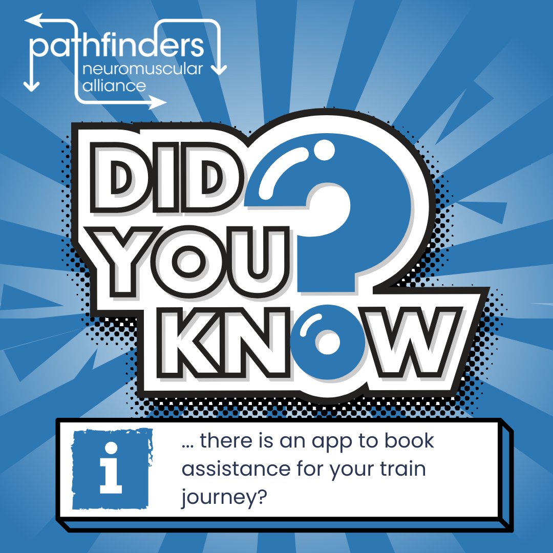 PathfindersNMA's tweet image. 𝑫𝒊𝒅 𝒚𝒐𝒖 𝒌𝒏𝒐𝒘 …
There’s an app to book assistance for your train journey?
📲 It’s called the 𝗣𝗮𝘀𝘀𝗲𝗻𝗴𝗲𝗿 𝗔𝘀𝘀𝗶𝘀𝘁𝗮𝗻𝗰𝗲 𝗮𝗽𝗽 - @PassAssistance
🎞️ Watch our 𝗜𝗡𝗙𝗢𝗥𝗠 𝗧𝗿𝗮𝗻𝘀𝗽𝗼𝗿𝘁
🔗 youtu.be/Tq3Q8ltVyrg
#AccessibleTransport #UpLift
