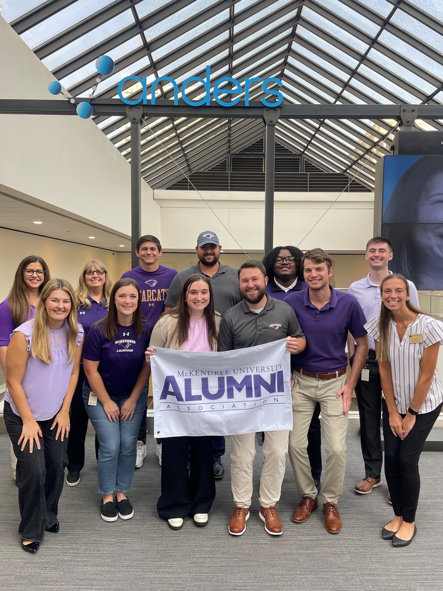 McKendree Alumni (@mckendreealumni) on Twitter photo ๐ Happy #PurpleFriday from our amazing McKendree alumni at Anders in downtown St. Louis!
Thanks for the warm welcome โ we loved seeing Bearcats in action! ๐พ
Work with fellow alums? Let us visitโor weโll send you a Purple Friday in a Box! ๐ฉ alumni@mckendree.edu
#PurpleFriday ๐ Happy #PurpleFriday from our amazing McKendree alumni at Anders in downtown St. Louis!
Thanks for the warm welcome โ we loved seeing Bearcats in action! ๐พ
Work with fellow alums? Let us visitโor weโll send you a Purple Friday in a Box! ๐ฉ alumni@mckendree.edu
#PurpleFriday