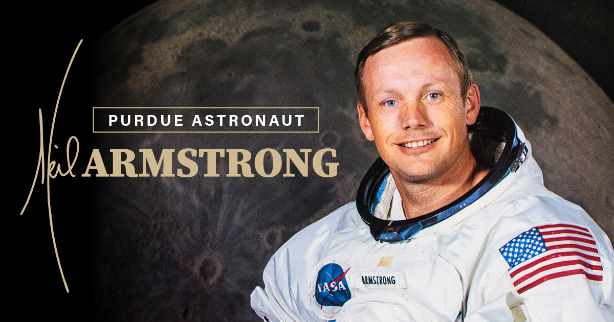 LifeAtPurdue's tweet image. We’ll never know the full impact of Apollo 11.
It was one of humankind’s greatest achievements. But it’s impossible to know how many giant leaps were inspired by Purdue alum Neil Armstrong’s small steps on the moon.
Read more about Armstrong’s legacy. ⬇️ purdue.university/3GLEKww