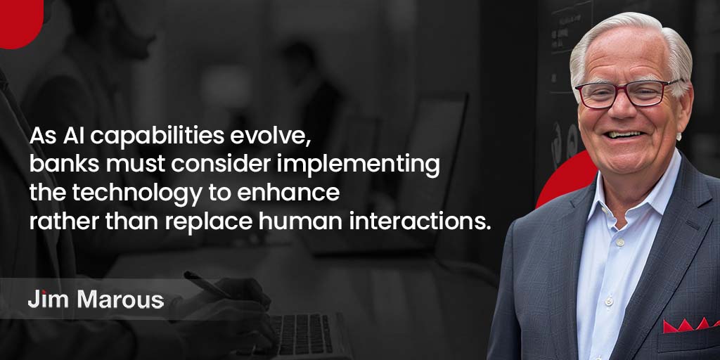 JimMarous's tweet image. AI is here to stay. But empathy, trust, and personal relationships still win customer loyalty. Let AI handle the routine and let humans handle the relationships.