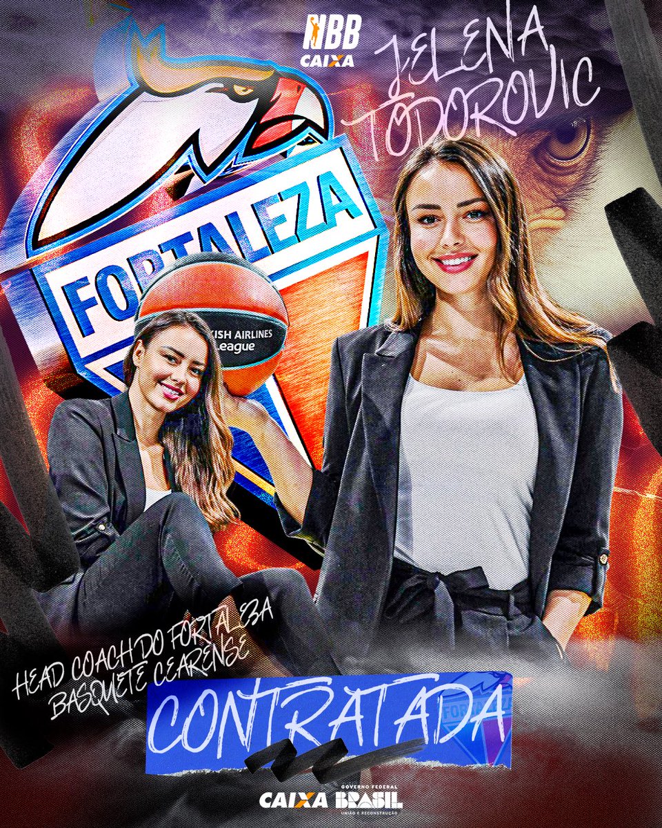 HISTÓRICO! Jelena Todorovic é a nova Treinadora Principal do Fortaleza Basquete Cearense! 🦅🦁

Com 31 anos de idade, a sérvia-australiana se tornará a primeira mulher a assumir o cargo de treinadora principal de uma equipe masculina de basquete no Brasil e se torna também a