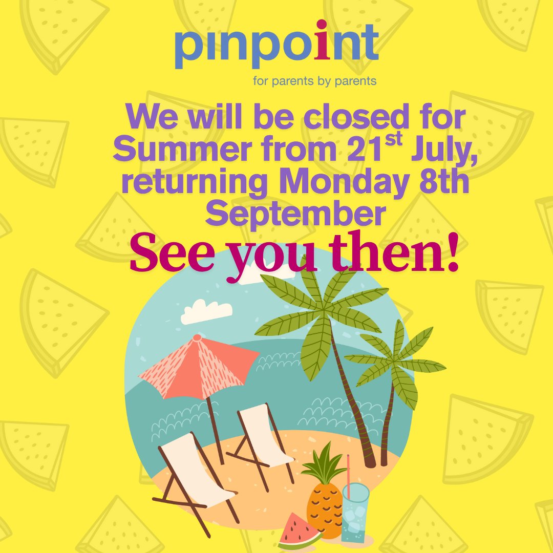 pinpointcambs's tweet image. Wishing everyone a peaceful and restorative summer break! 
#SummerBreak #RestAndRecharge #ParentCommunity #SummerClosure