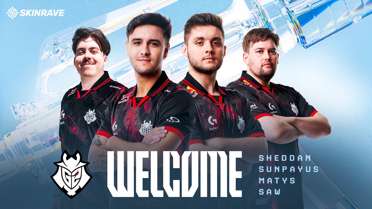 Welcome to G2 ❤️
<a href="/SunPayuscs/">SunPayus</a>
@matys176
<a href="/sAwCSGO/">Eetu Saha</a>
<a href="/sheddancs/">G2 sheddan</a>