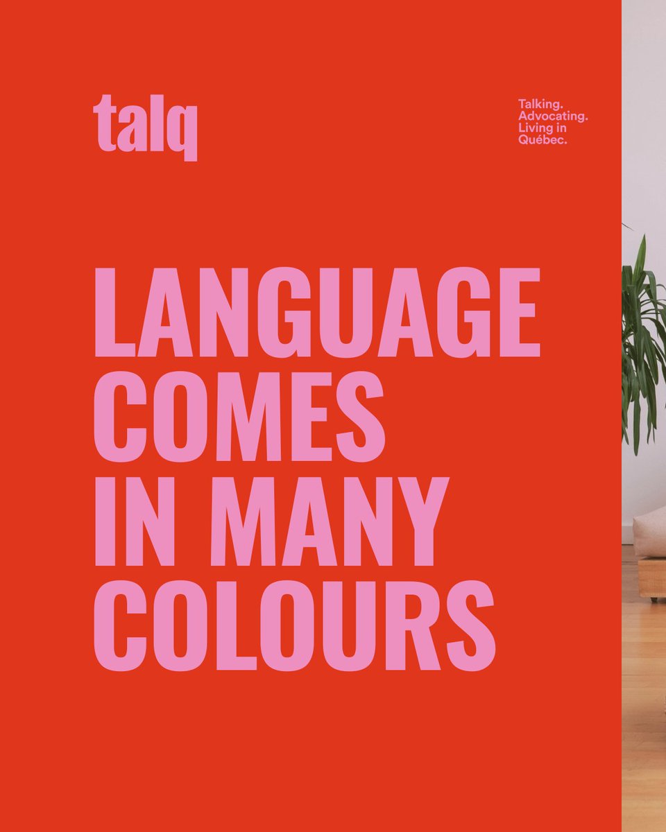 talq_quebec's tweet image. Building a future where everyone's voice is heard.
Un avenir où la voix de chacun est entendue.
#TALQ_Quebec #LanguageRights #DroitsLinguistiques #Québec