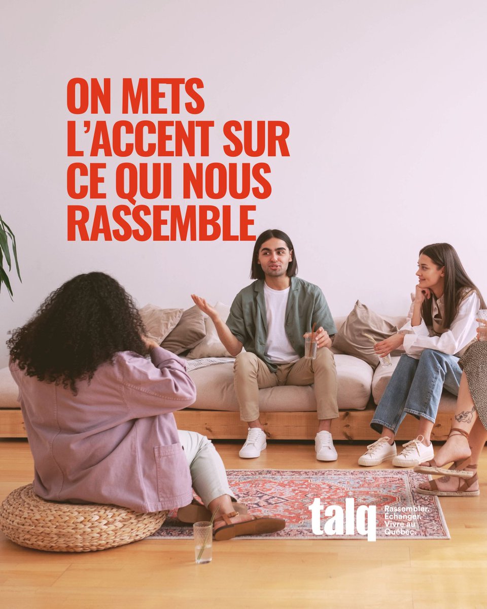 talq_quebec's tweet image. Building a future where everyone's voice is heard.
Un avenir où la voix de chacun est entendue.
#TALQ_Quebec #LanguageRights #DroitsLinguistiques #Québec