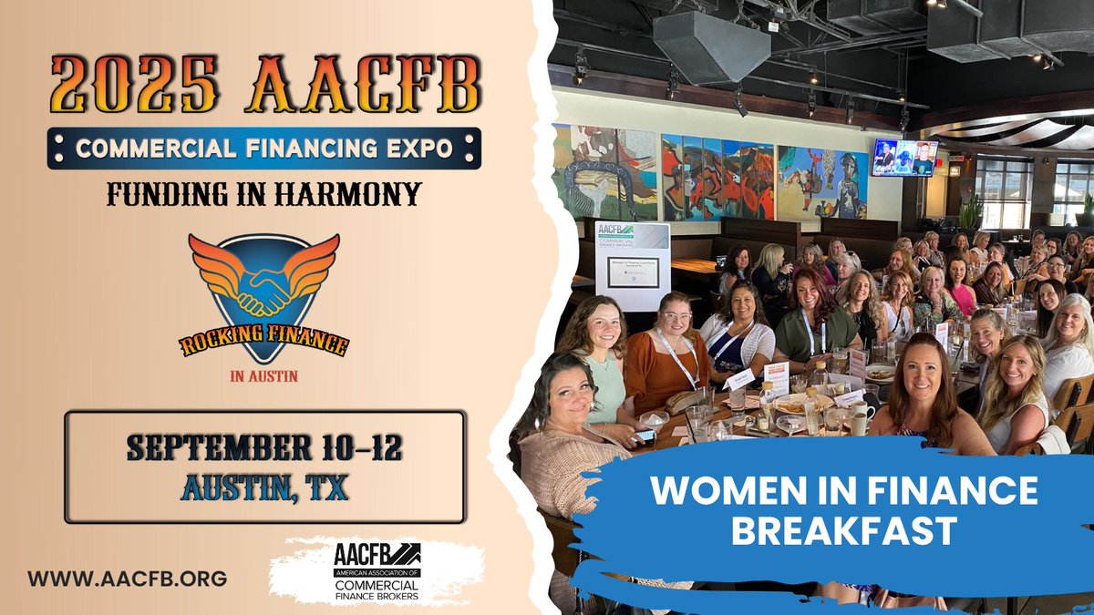 Join us in Austin for the AACFB Women in Finance Breakfast. This event is a great way to kick off your day with networking and camaraderie. Don't miss out! conta.cc/3Iy8IVc