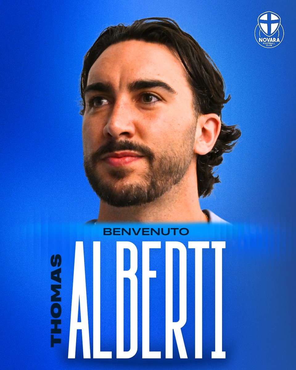 🆕🚨 Thomas Alberti è un giocatore del Novara

Benvenuto in azzurro! 👋

#ForzaNovara 🔵⚪️ #NovaraFC #novarafootballclub #SerieCSkyWifi