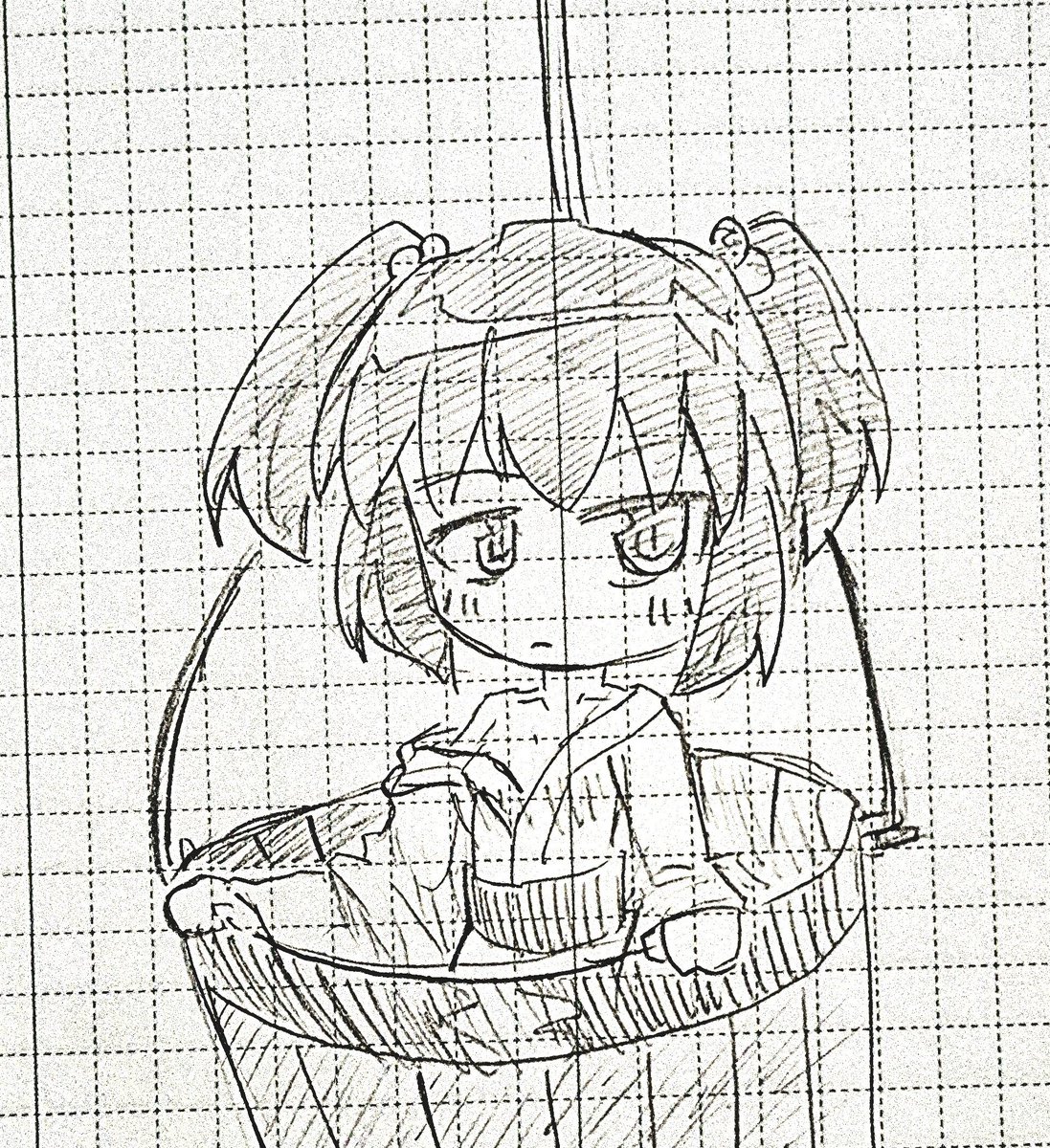 sigu2500's tweet image. #東方Project  #キスメ 
メ