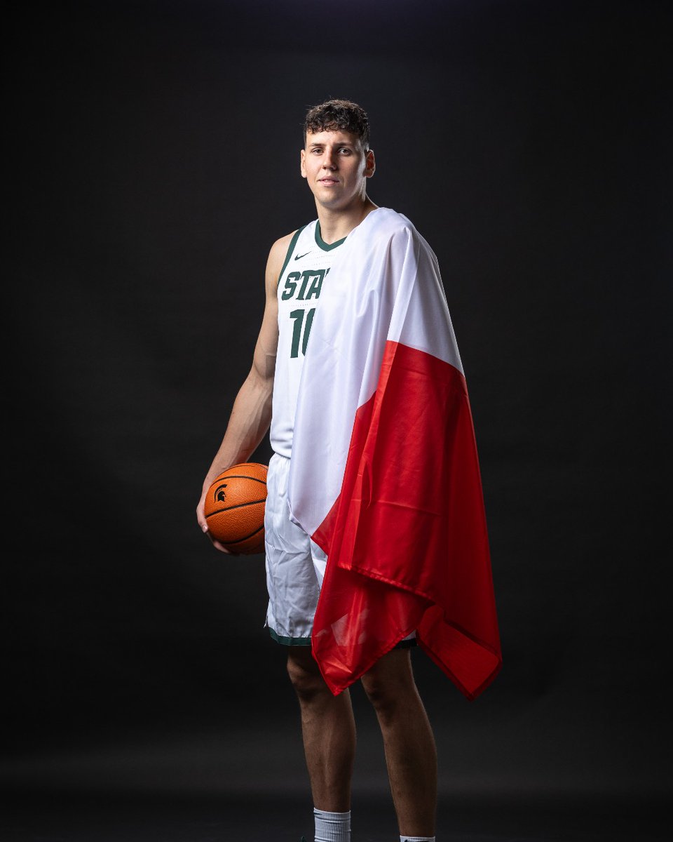 MSU_Basketball's tweet image. Congrats to @szymon_zapala! He has been included in the final roster of 16 players for the Polish Senior Men's National Team and will participate in team activities starting next week