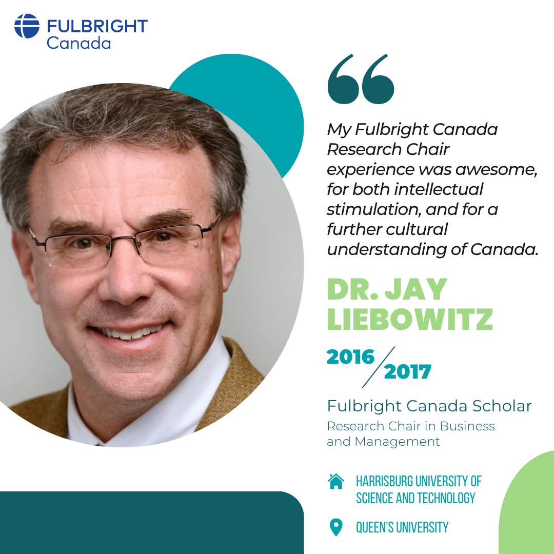 FulbrightCanada's tweet image. 💼 U.S. scholars in business: expand your research and teaching in Canada through the Research Chair in Business and Management @queensu or @UWindsor. Pursue academic discovery and cultural understanding like alum Dr. Jay Liebowitz did.
Apply by Sept 15: fulbright.ca/programs/ameri…