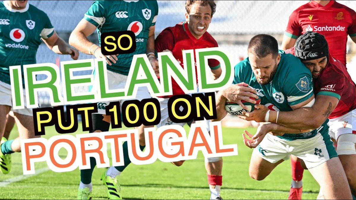 SquidgeRugby's tweet image. Ireland absolutely battered Portugal. An all-timer thrashing. We dissect the impact of this game, whether Ireland learnt anything, and just what it might mean for Portuguese rugby...
youtu.be/kJKUIa_1jhA?si…