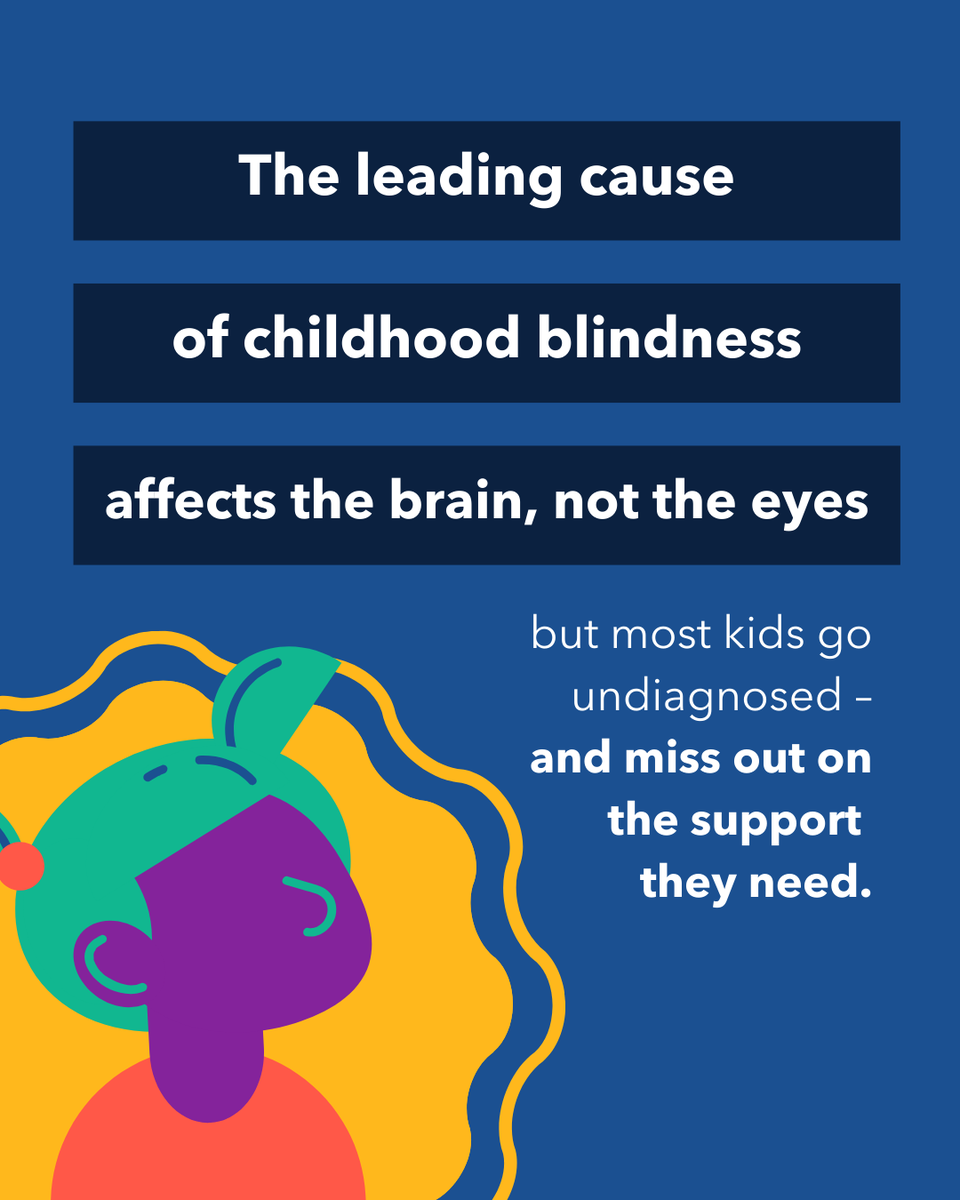 PerkinsVision's tweet image. Imagine looking through healthy eyes, but your brain can’t make sense of what you see. That’s what life is like for many kids with the leading cause of childhood blindness. But with more awareness, early diagnosis, and trained educators, we can change lives for kids with #CVI.
