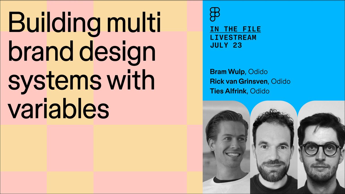 disco_lu's tweet image. Building multi brand design systems? Come and hang on the 23rd July to check out how to build a sophisticated variables system 🎤 events.figma.com/ITFodido/disco…