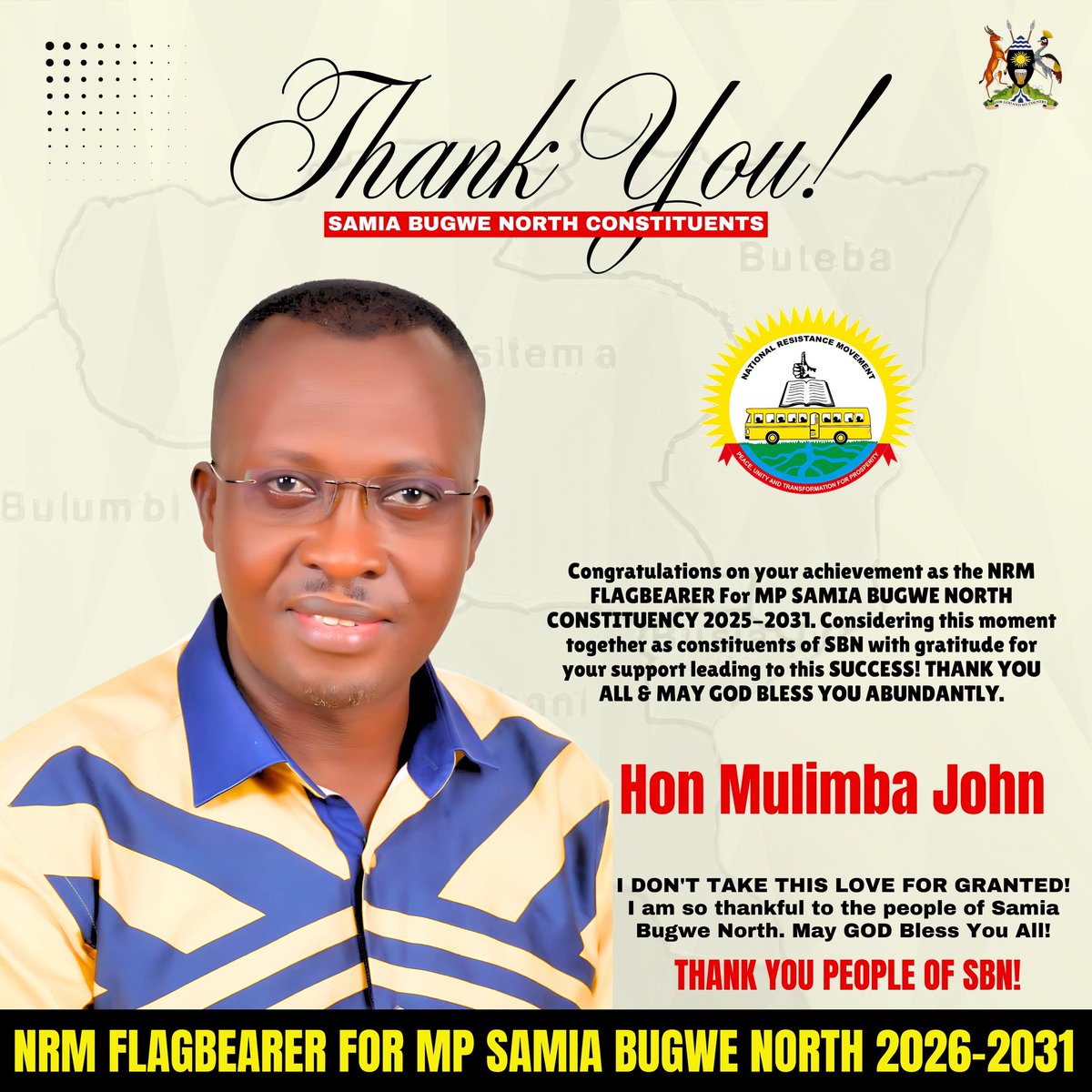 Hon Mulimba John tweet media