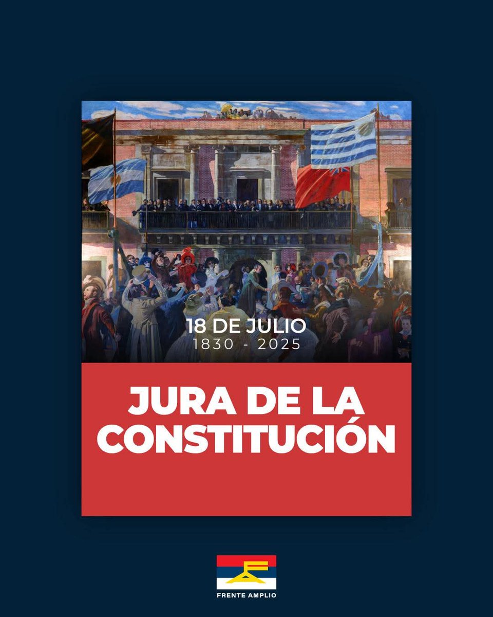 Hoy y siempre democracia, soberanía y libertad.