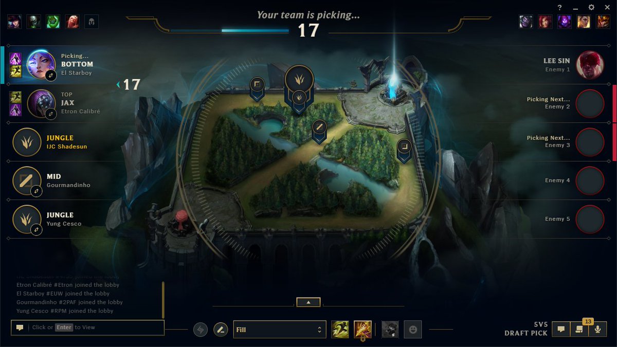 Sympa la double jungle ( smite lock pour les deux )