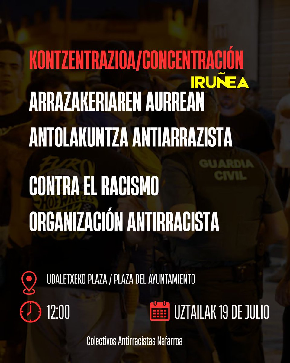 CEARefugio's tweet image. 📢 Continúan las concentraciones contra el racismo y la xenofobia en distintos puntos del país.
📅 En los próximos días, CEAR estaremos presentes en las siguientes convocatorias de València, Pamplona y Cádiz 👇
