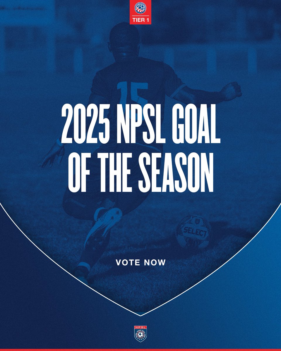 NPSLSoccer's tweet image. Voting is now open through the end of the day Sunday for the 2025 @GlobalScarves #NPSL Supporter of the Season and the NPSL Goal of the Season here: npsl.com/vote