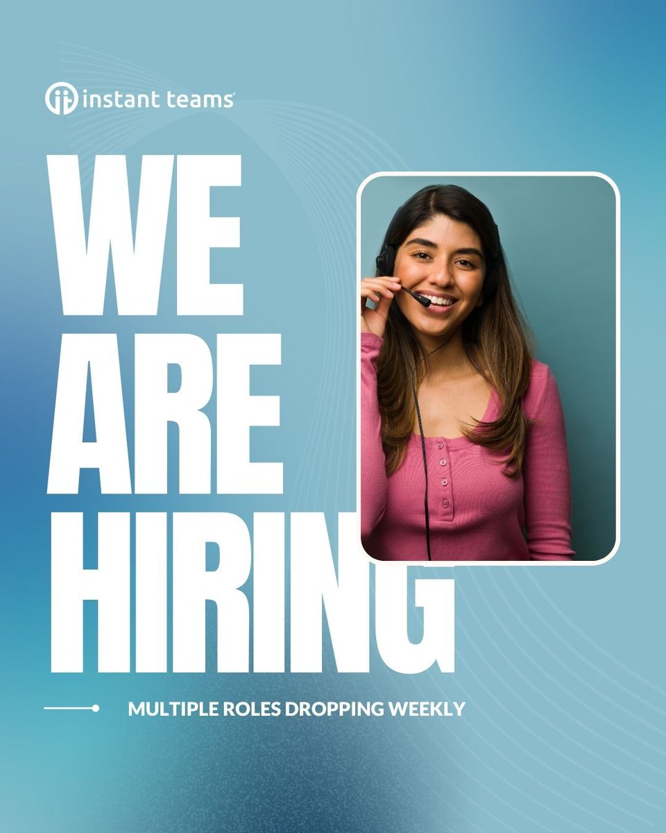 🔥HOT NEW JOBS! 🔥
Not one, not two, not three, but EIGHT hot remote positions accepting applications - most with multiple openings! Apply now before these positions fill! ⏱️
Go to hubs.ly/Q03xMGrT0 for full details. 

#RemoteWork #RemoteJobs #CX #Hiring #ApplyNow