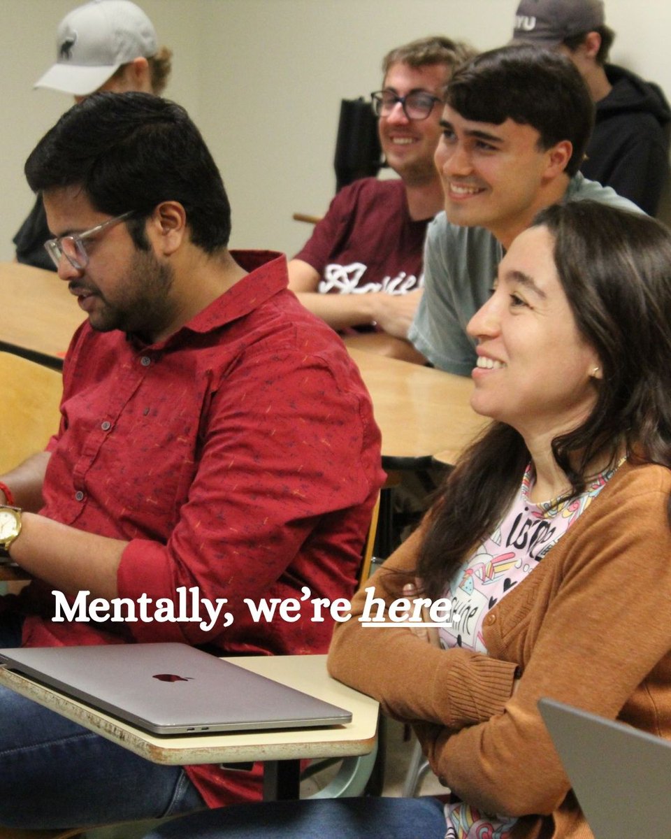 TAMUstats's tweet image. The trend says βMentally, weβre hereβ β
But for us? Mentally, weβre home.
Home is the whiteboards, the quiet labs, the laughter between classes, and the people who made stats feel like family. π»ππ
#TAMUStats #Statistics #MentallyWereHome #AggieFamily