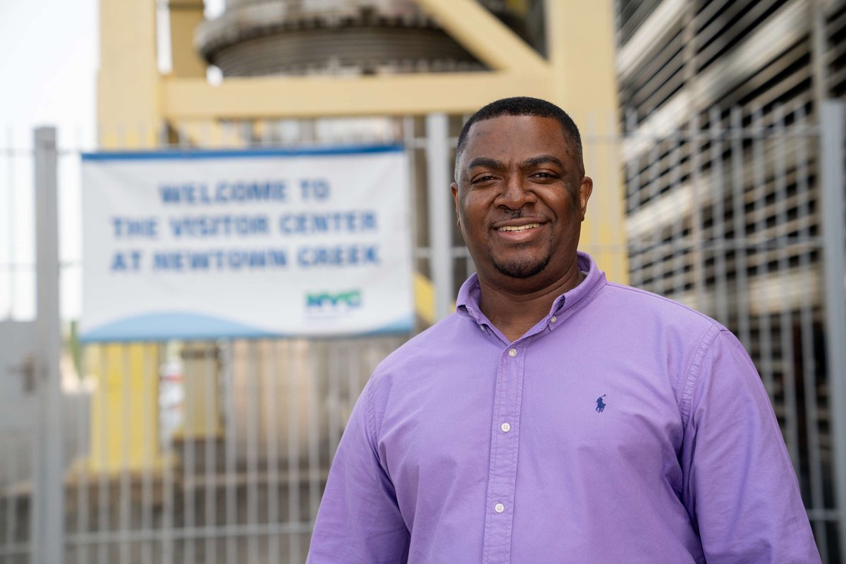NYCWater's tweet image. Intern Shervan McLean is working alongside our technology bureau's networking team this summer, ensuring the team that keeps NYC flowing is always CONNECTED. Shervan loves meeting employees who've worked at DEP for over 30 years and says retention like that is very encouraging!