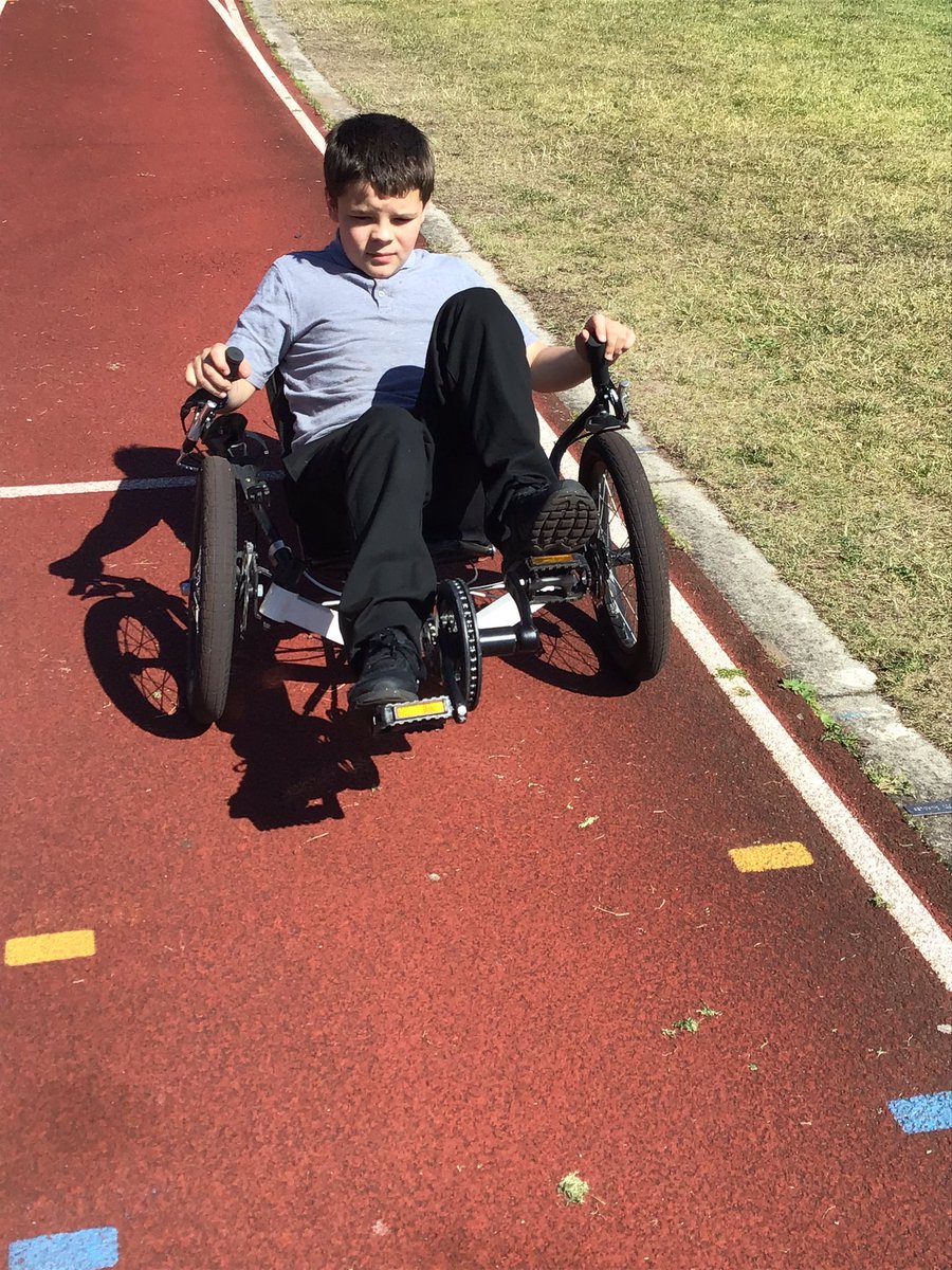 Adapted cycling in Leeds today .. pupils enjoying the sun and exercise outdoors! A great end to the week. Have a great summer everyone!!