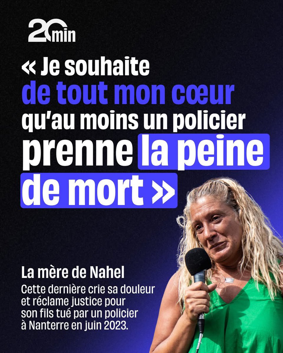 L'État devrait être plus sévère avec cette ignoble femme. Elle attise la haine.