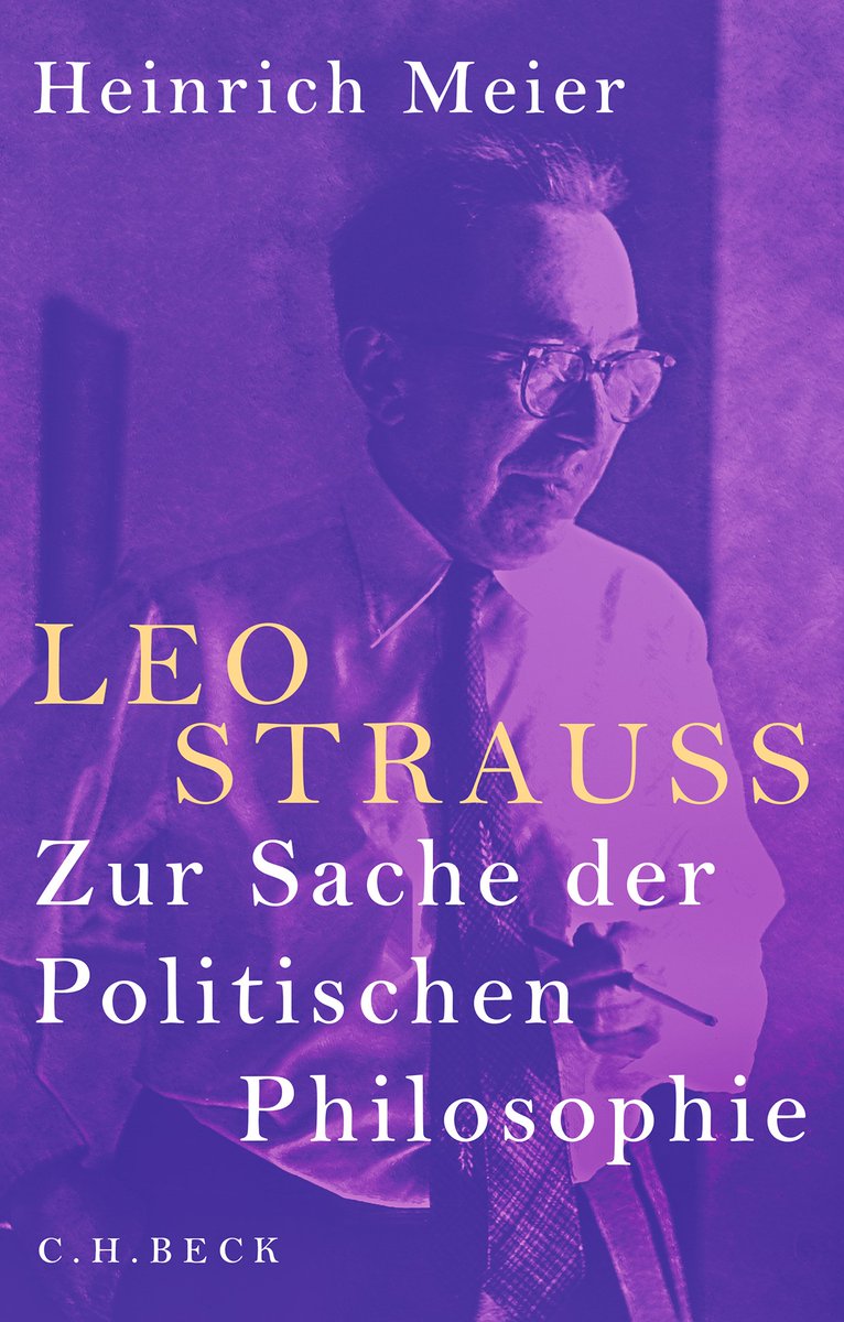 HannesKerber's tweet image. 😊 Forthcoming in August: Heinrich Meier's 𝘓𝘦𝘰 𝘚𝘵𝘳𝘢𝘶𝘴𝘴.