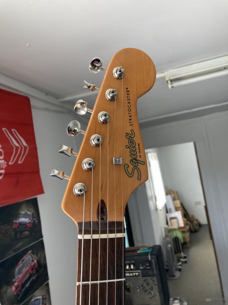#fenderfriday or maybe more accurately #squierfriday, whichever! 

Here’s another Squier Classic Vibe Strat in for a bit of fret work and setup. Many thanks to Terry. 

#squier #squierguitars #squierstratocaster #squierclassicvibe #fender #fenderguitars #fenderstrat