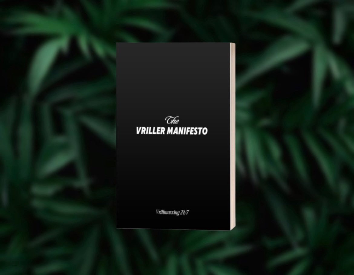 vrillerism's tweet image. The Vriller Manifesto introduces a radical mindset shift: a return to vitality, purpose, and power in an age of decay.
vrillerism.com/manifesto