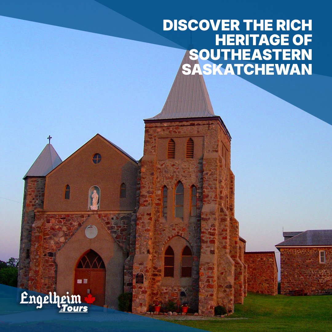 🏰 Come Visit Esterhazy and Explore Southeastern Saskatchewan's Kaposvar History!

Features:
- Luxury Motor Coach Transportation
- Esterhazy Potash Interpretive Centre
- Kaposvar Historic Site &amp; Museum

Visit engelheimtours.ca/tours/kaposvar… or call (306)566-9300 to book today