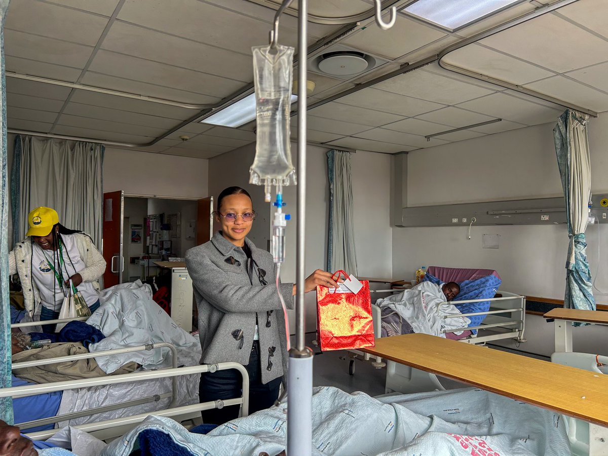 The Management and 'I serve with a Smile' Champions distributed baby hampers to the newborn babies.

We were also joined by JAC Motors Germiston as part of the Mandela Day initiative. They brought along socks and bathing cloths for our patients.