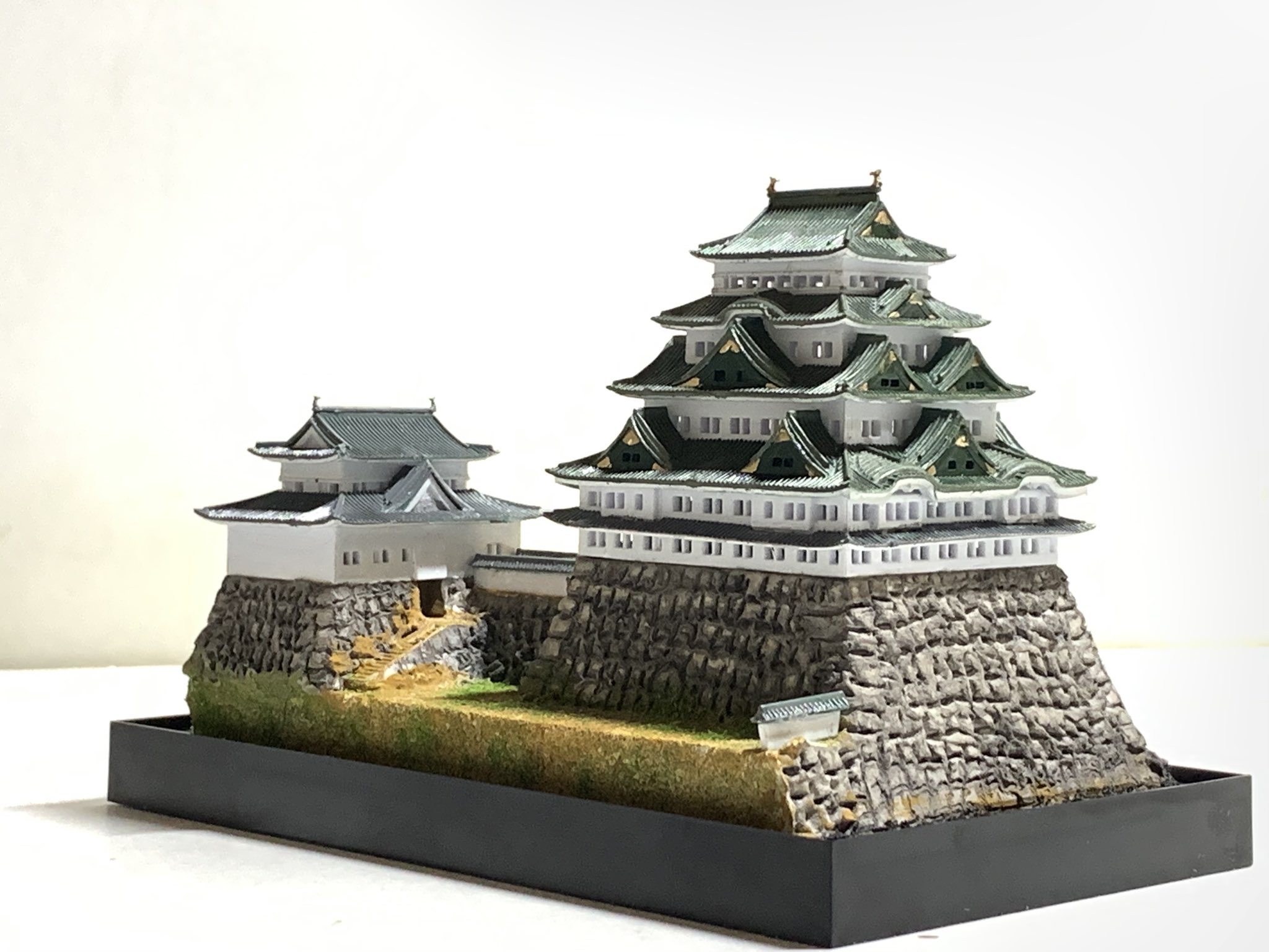 ジオラマ城 2025年のクリスマス 日本の城 5,000城作れます」 お城のジオラマ
