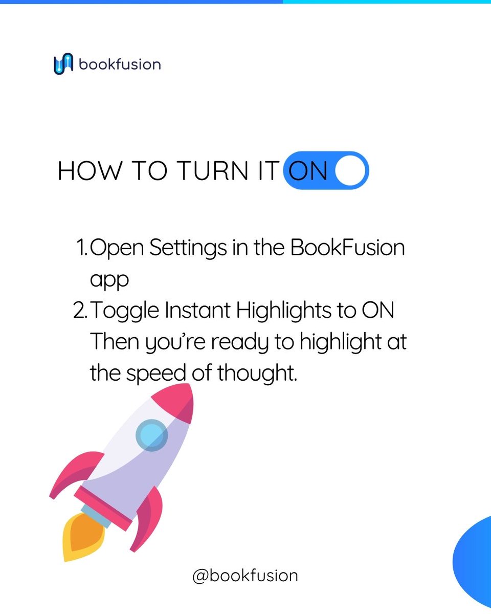 BookFusionHQ's tweet image. Finally live in iOS 1.39.2 — highlight text instantly, without any extra taps.

No more delays. No more interruptions. Just capture the words that matter.

Try it now — and let us know how it changes your reading flow.

#BookFusion #FeatureUpdate #ReadingMadeEasy