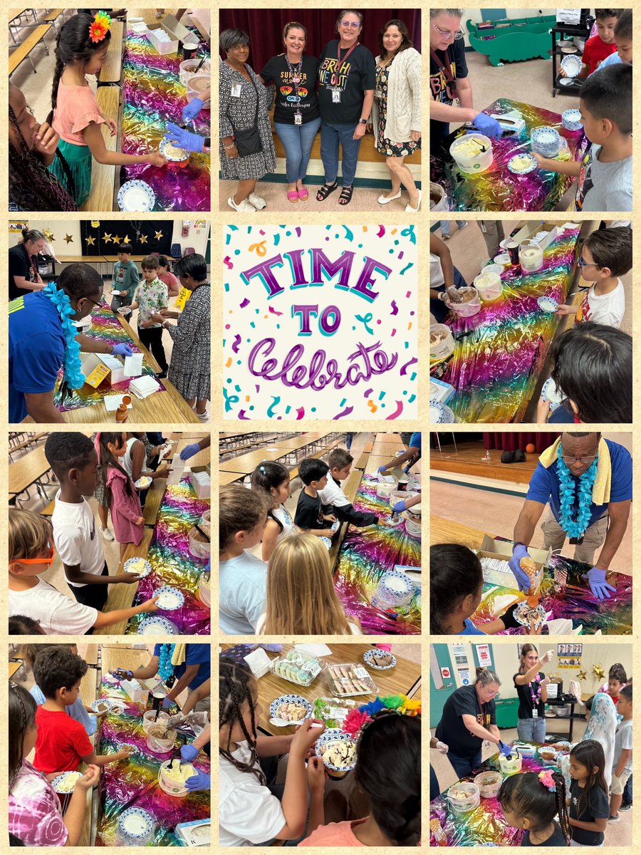 Tanya Argibay (@teamup2lead) on Twitter photo Scoops of Success! 🍨
Celebrating all the sweet effort and goals achieved! 🎉 Sawgrass ES Summer SOAR is proud to share the success of our 3rd Grade Reading Academy! 📚
#ReadingGrowth #FAST #CelebrateSuccess
#SummerSOAR
<a href="/SawgrassES/">Sawgrass Elementary</a>
<a href="/BCPSElementary/">BCPS Elementary</a>
<a href="/browardschools/">Broward Schools</a> Scoops of Success! 🍨
Celebrating all the sweet effort and goals achieved! 🎉 Sawgrass ES Summer SOAR is proud to share the success of our 3rd Grade Reading Academy! 📚
#ReadingGrowth #FAST #CelebrateSuccess
#SummerSOAR
<a href="/SawgrassES/">Sawgrass Elementary</a>
<a href="/BCPSElementary/">BCPS Elementary</a>
<a href="/browardschools/">Broward Schools</a>