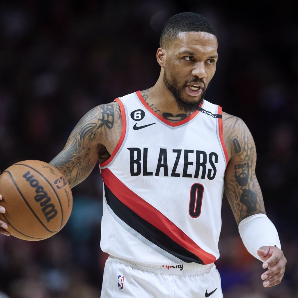 Mr_Portland's tweet image. BREAKING: Damian Lillard will wear
no. 0 for the Portland Trail Blazers
Last worn by Damian Lillard in 2023